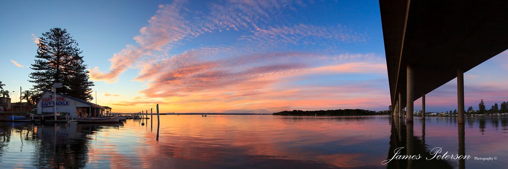 Twilight Reflections - The Entrance Channel